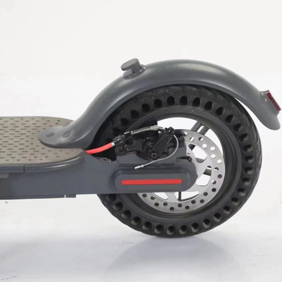 オフロード ワイドタイヤ 350W 折りたたむ電動スクーター 強力なリチウム電池と充電回数30km