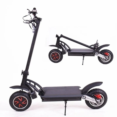 オフロード ワイドタイヤ 折りたたむ電動スクーター 強力なリチウム電池 119*62*118cm 55km/h スピード 30km 充電回数