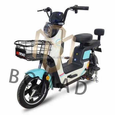 48V 350W 国定電動スクーター 3 スピードギアとブレーキラインブレーキシステム