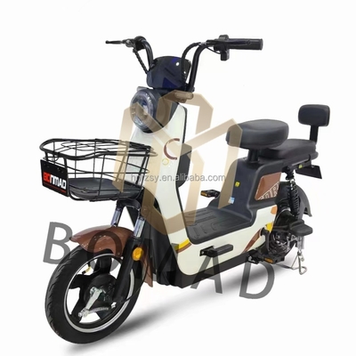 48V 350W 国定電動スクーター 3 スピードギアとブレーキラインブレーキシステム
