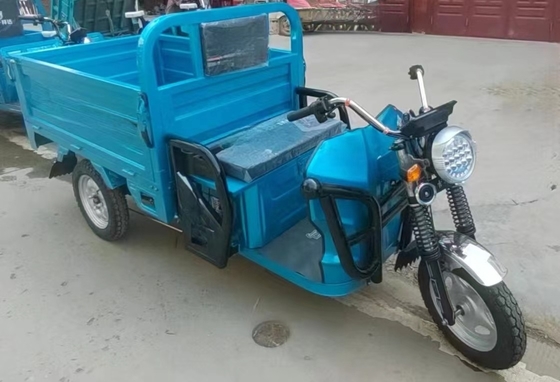 貨物配送および急送のための1000W電気三輪車 大容量閉車車
