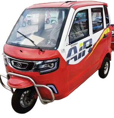 前ドラム 後ドラムブレーキシステム 60V 1000W DCモーター電動三輪車