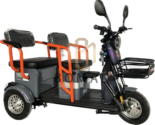 電気貨物三輪車 大人用 制限重量 200-300kg 走行距離 70-90km 日陰の屋根