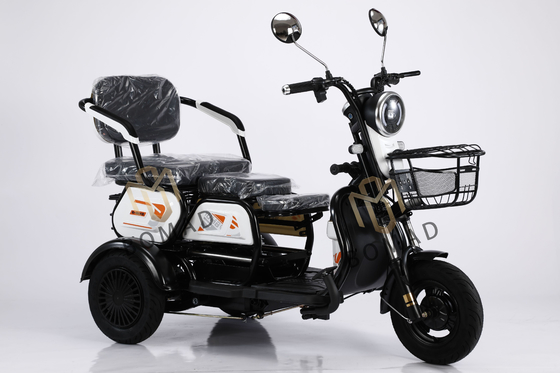 電気貨物三輪車 大人用 制限重量 200-300kg 走行距離 70-90km 日陰の屋根