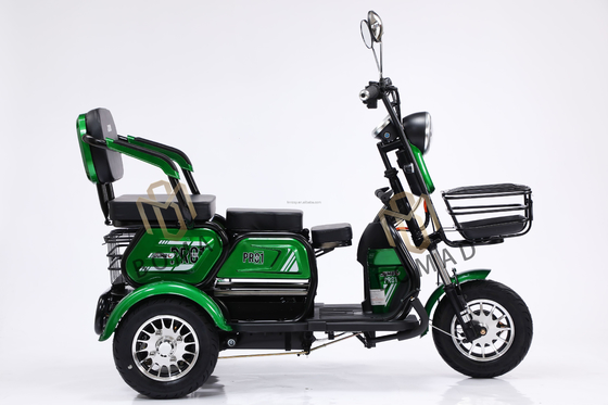 電気貨物三輪車 大人用 制限重量 200-300kg 走行距離 70-90km 日陰の屋根