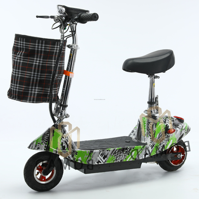 800w 切断可能な電動電動スクーター 便利なシングルモビリティ 14 kw サイズの車輪と充電時間 3 時間