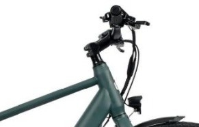 電動自動運転 250W モーター 700c シティ自転車 7.6 Ah バッテリー容量 18 スピード