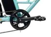 18 スピードギア チェーンロック 都市休憩用電動自転車 バッテリーとパワーペダル