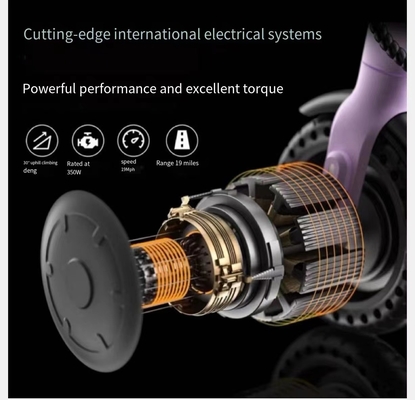 2輪スクーター 8.5 インチ M365 電動スライド 350W 大人の折りたたみスライドと最大速度 31-40km/h