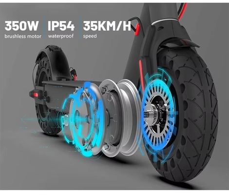 適用される人 Unisex 電動スクーター 6-8h 充電時間と防水デザインの成人向け折りたたみスクーター
