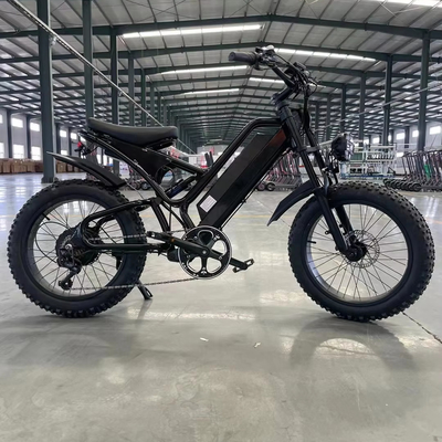 電気パワー強化 20 インチ マウンテン電気自転車 18 スピードギアと 50-60 Nm トーク