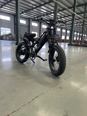 電気パワー強化 20 インチ マウンテン電気自転車 18 スピードギアと 50-60 Nm トーク