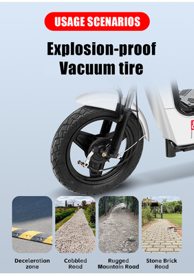 16インチホイールサイズ 都市休憩 電動自動運転 48V 2輪電動自動車 充電時間 3時間