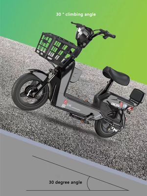 スピード 2024 電動自転車 白アルミ合金フレーム ディスプレイと最大速度 30-50Km/h