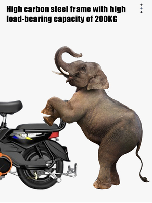 スピード 2024 電動自転車 白アルミ合金フレーム ディスプレイと最大速度 30-50Km/h
