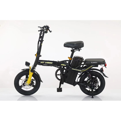 折りたたむ電動自転車 350W スクーティング バッテリーカー アルミ合金フレームと11Ahバッテリー容量
