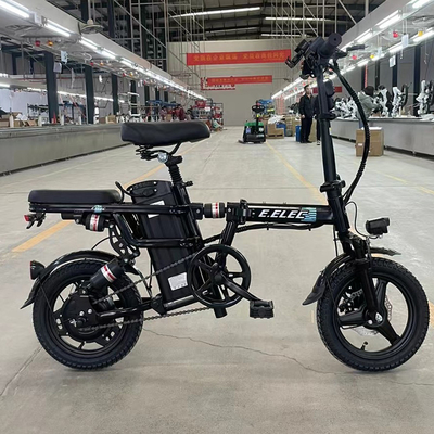 20インチ折りたたみのEバイク 350w 10.5ah電動モーターと36v リチウムバッテリー 時速30kmまで