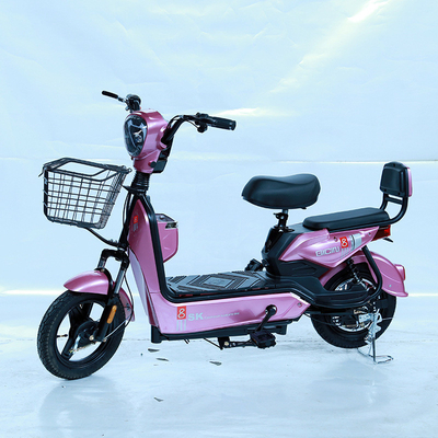 カスタマイズされたカラー電気都市自転車 後輪ディスクブレーキ 48V 12Ah 350W 電動自転車 急速な電気自転車
