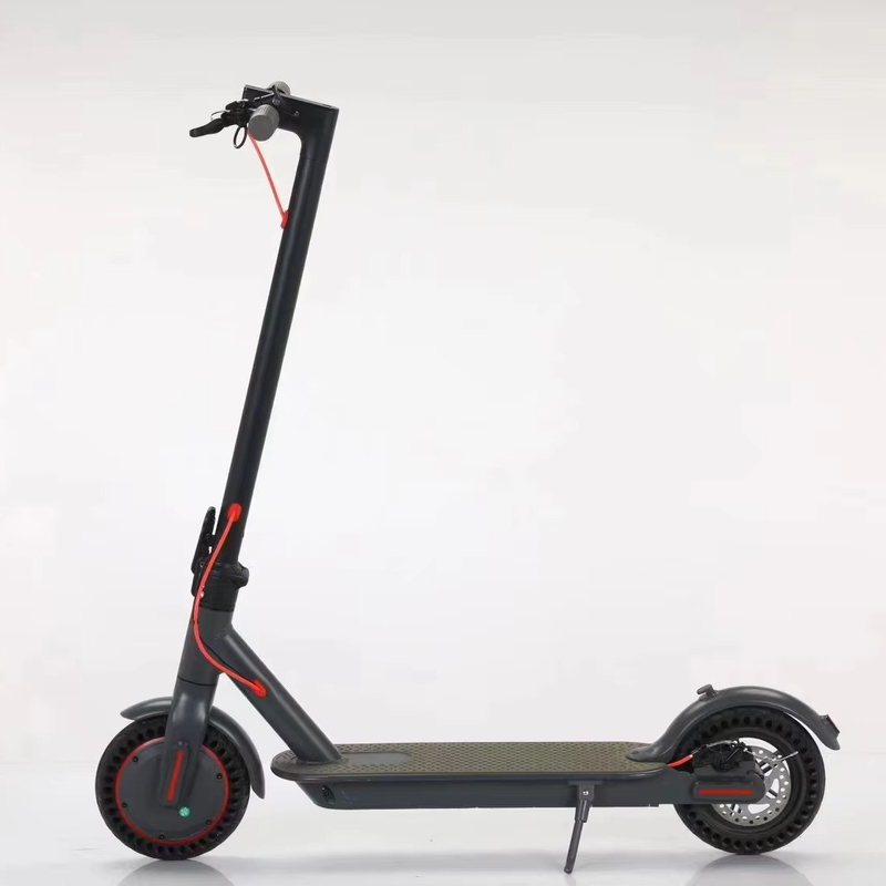 オフロード ワイドタイヤ 350W 折りたたむ電動スクーター 強力なリチウム電池と充電回数30km