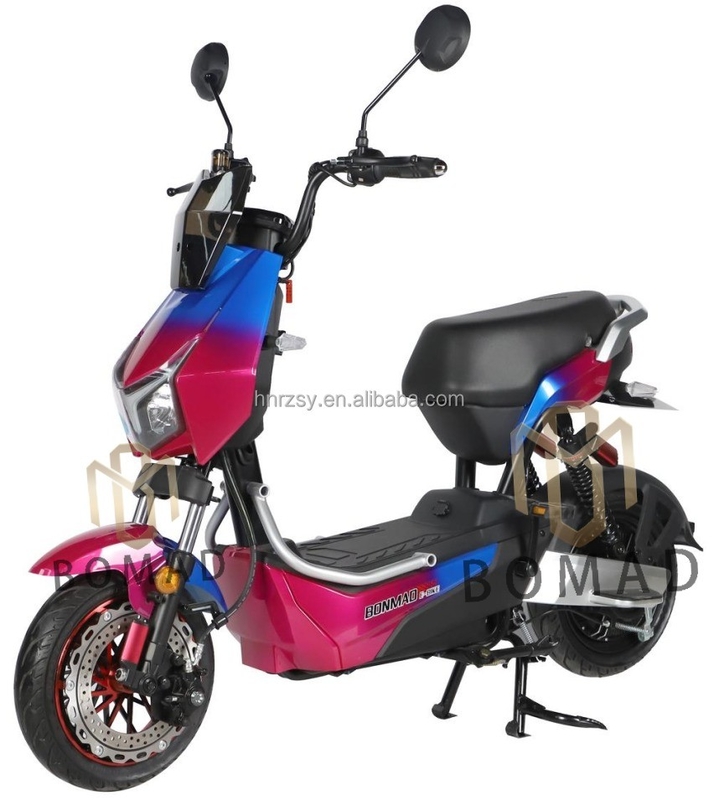 電動都市自転車 自転車 電動スクーター 自転車 材料 ダウンチューブ バッテリーの位置とブレーキライン ブレーキシステム