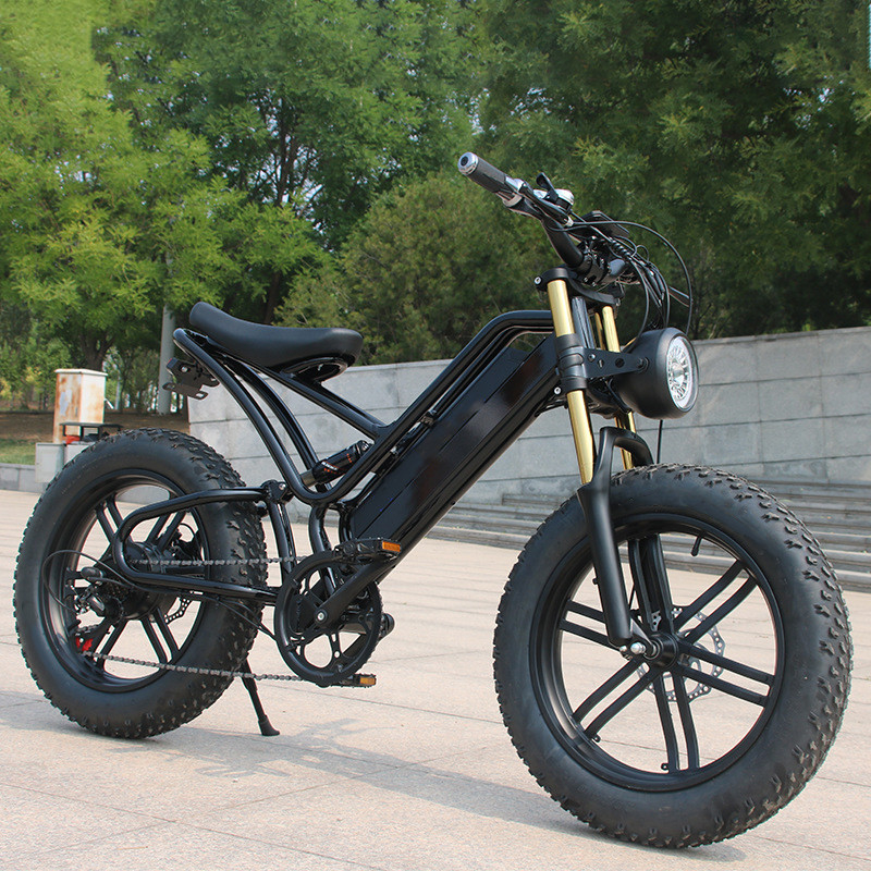 48v 750w 1000w エレクトリック フルサスペンション エバイク E自転車 ハイブリッド電気ダートマウンテンバイク マックススピード 30-50Km/h